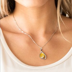 ❤️🔥5/$25❤️🔥 Tell Me A Love Story Yellow Necklace